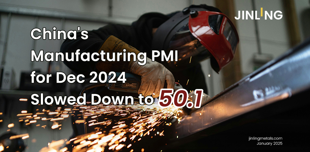 Stainless Insights in China | China's Dec 2024 Manufacturing PMI slowed to 50.1